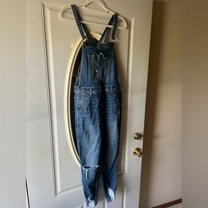 SneakPeak Jean overalls (S). 98% cotton 2% spandex.